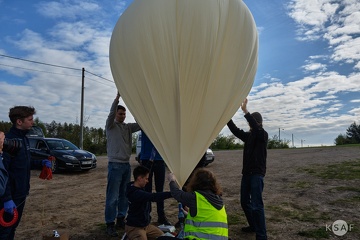 Balon SatLab x AGH Space Systems, 05.04.2024